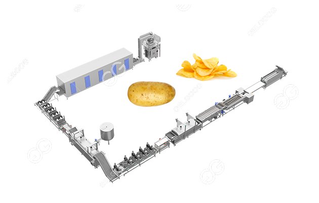 potato chips production line