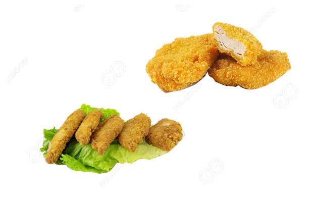 chicken nuggets frying temperature