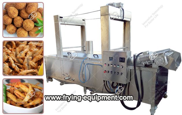 Electric Continuous Frying Machine