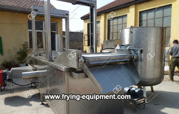 Continuous Frying Machine Factory