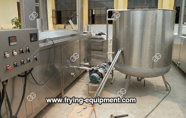 Automatic Chin Chin Frying Machine