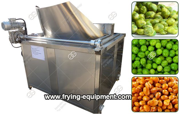 Automatic Wasabi Peas Fryer Machine