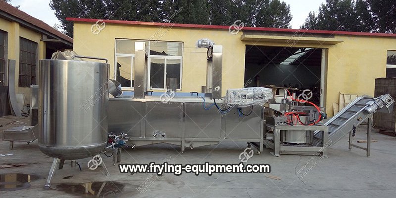 Automatic Pork Rinds Frying Line