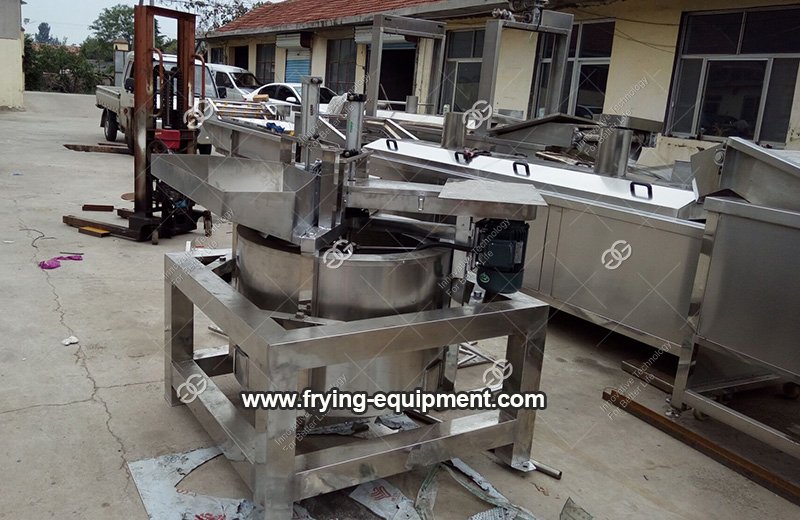 Continuous Pork Rinds Fryer Machine