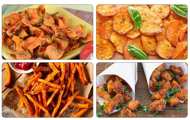 sweet potato chips application