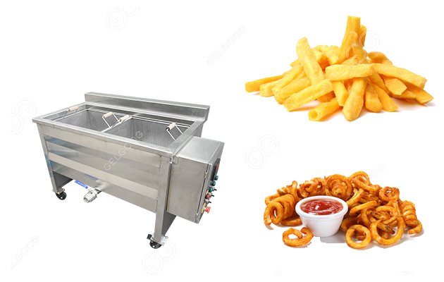 french fries production