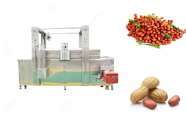 groundnut frying machine