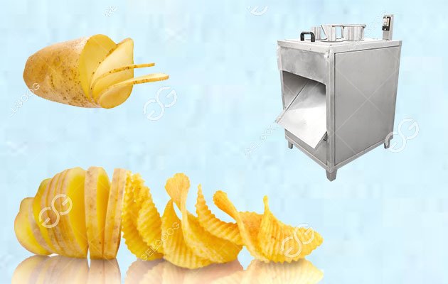These machines work together to make the perfect potato chips