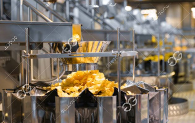 potato chips machinery